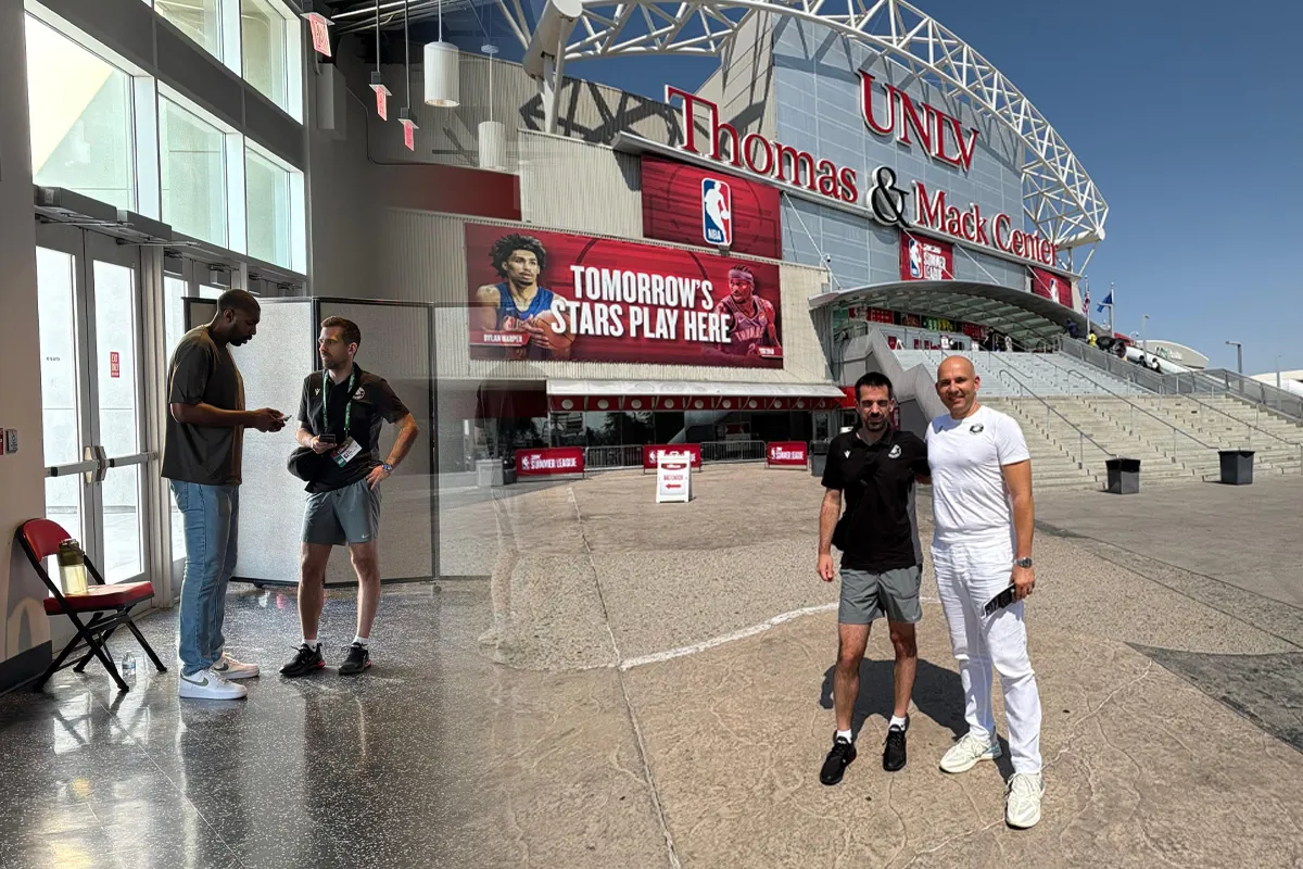 Unikátna udalosť v Las Vegas. Prievidza sa predstavila v srdci svetového basketbalu 8 Chodba hala20250725172146