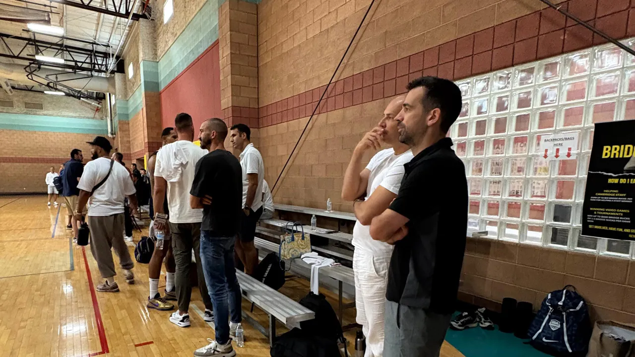 Unikátna udalosť v Las Vegas. Prievidza sa predstavila v srdci svetového basketbalu 12 Las Vegas Haufer Muller20250725173752