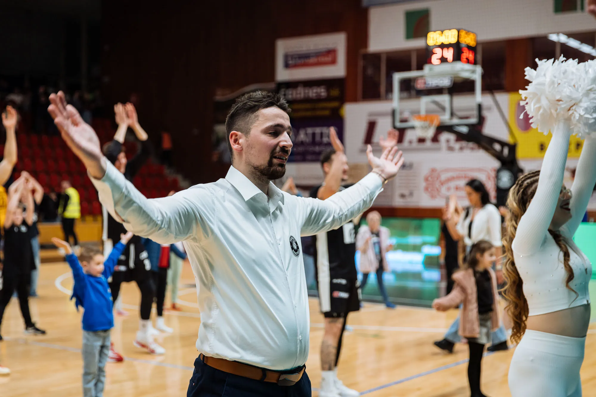 Michal Suriak: Ako tréner žijete basketbalom 24 hodín denne. Inšpirácia v Srbsku, rok v Prievidzi, splnený sen 7 Michal Suriak po zapase20250708094227