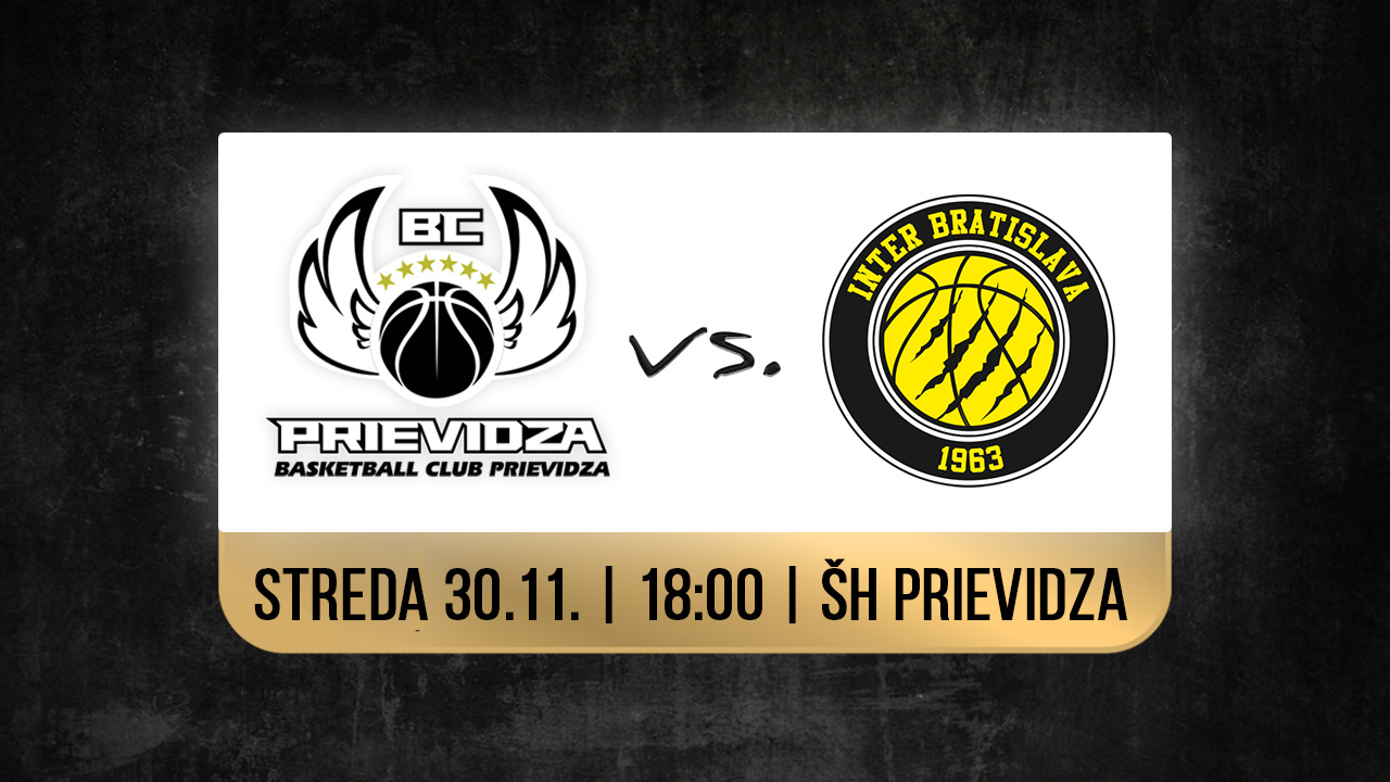 Preview: BC Prievidza - Inter Bratislava