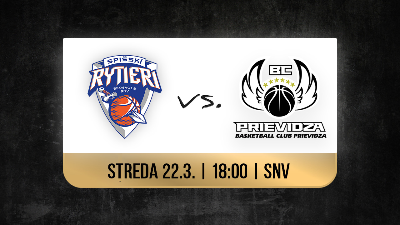 Preview: Spišskí Rytieri - BC Prievidza