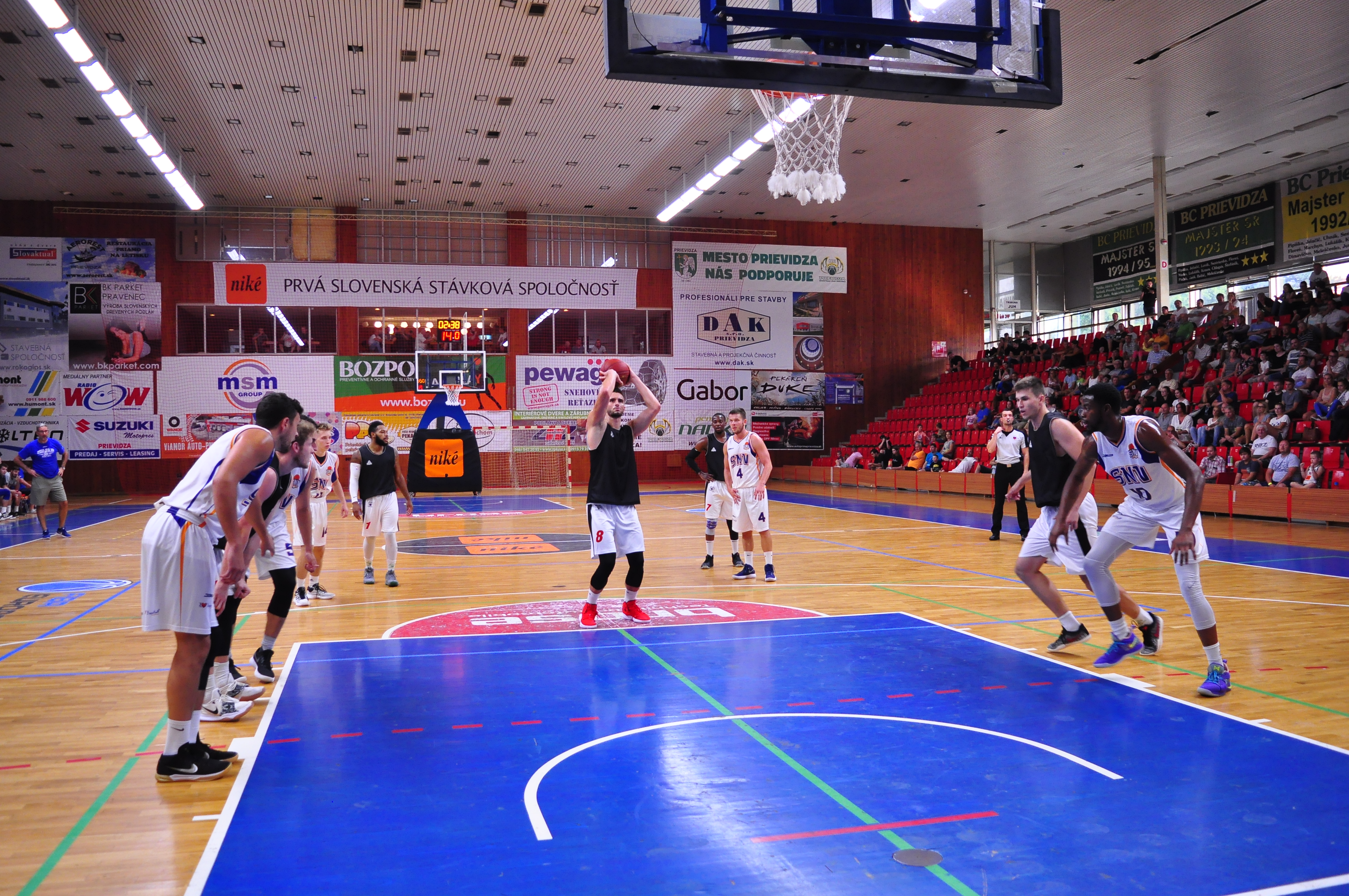 BC Prievidza - BK 04 AC LB Spišská Nová Ves 82:54