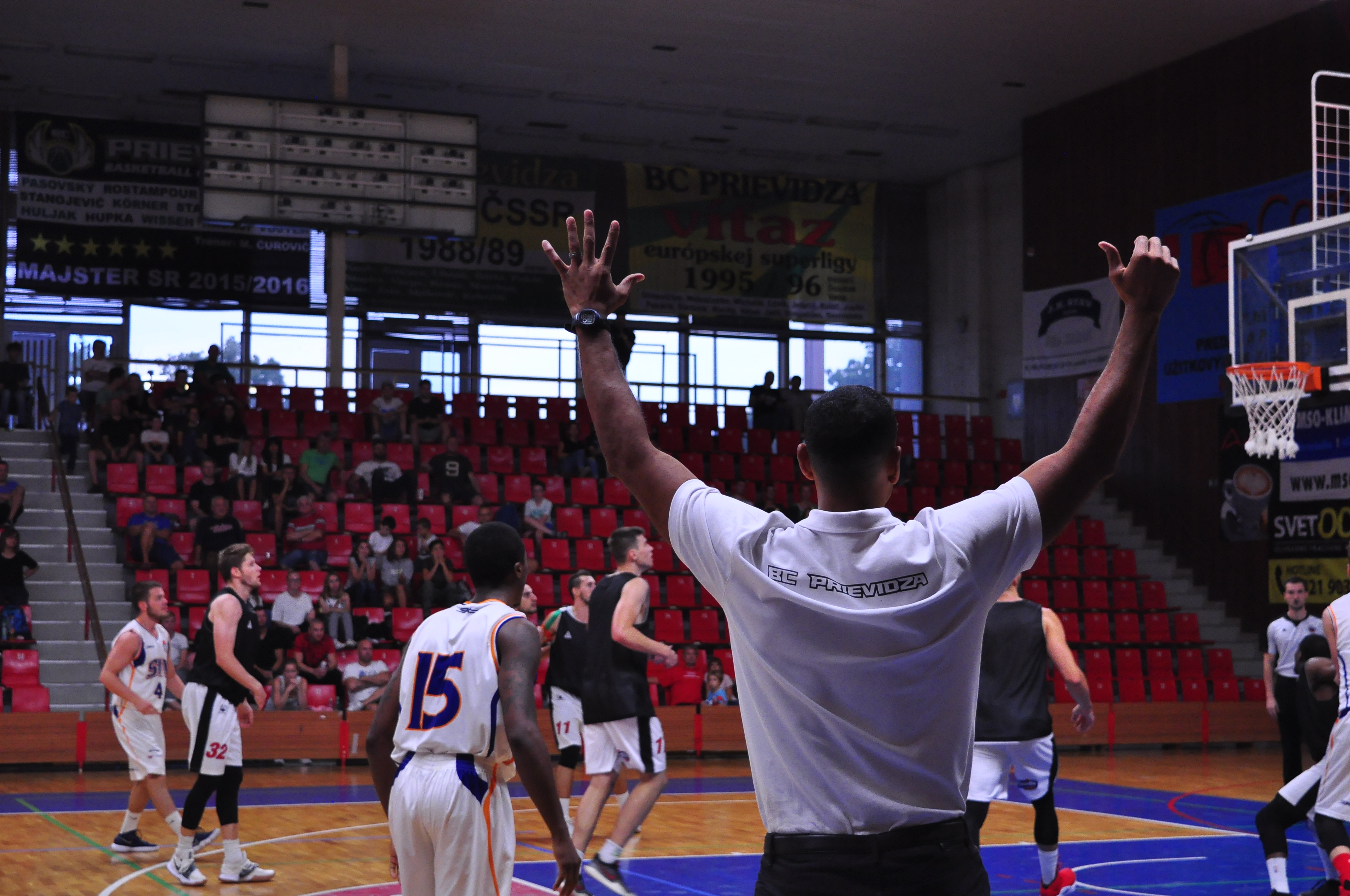 Galéria: BC Prievidza - BK 04 AC LB Spišská Nová Ves 82:54