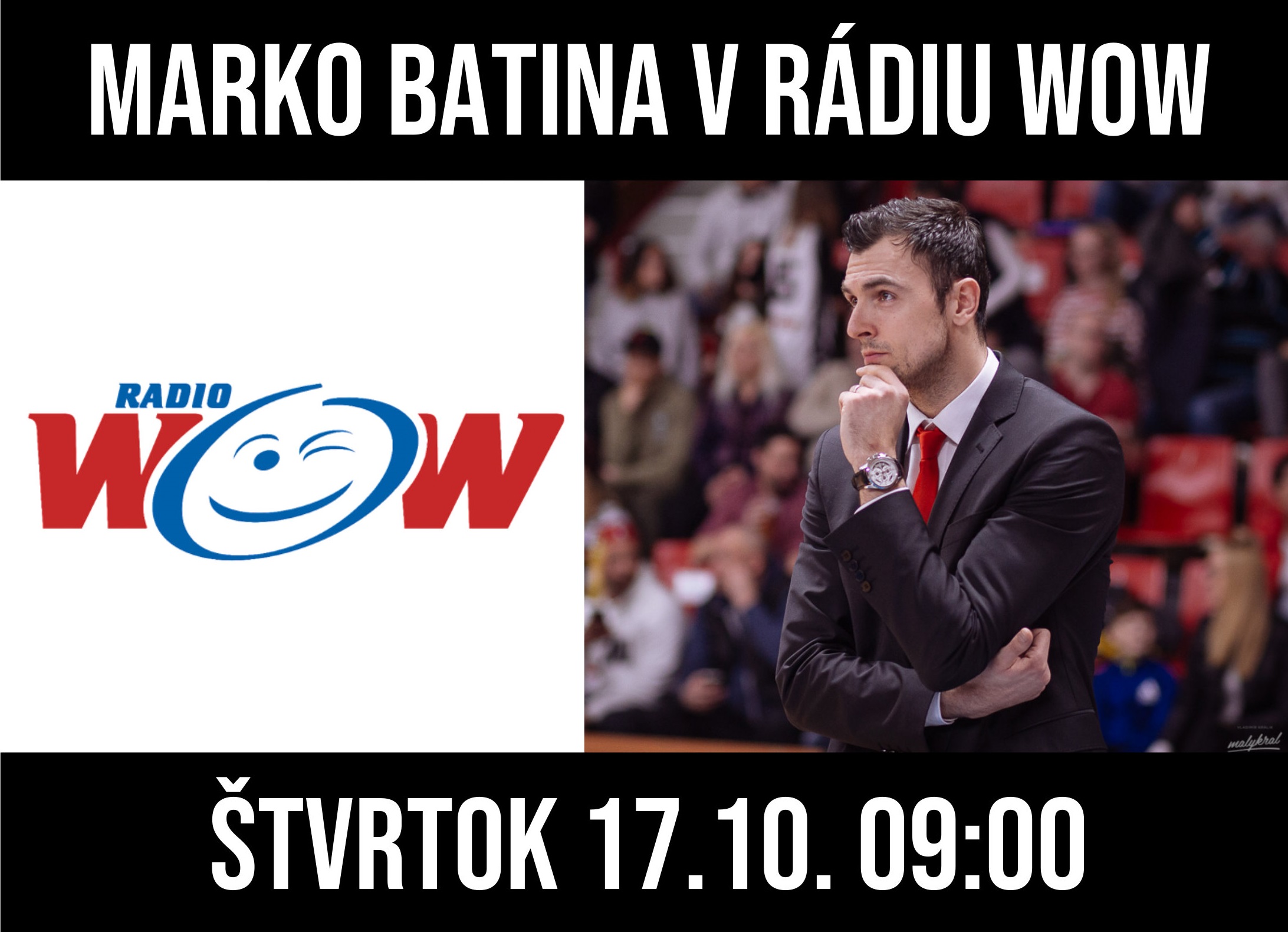 Marko Batina v rádiu WOW