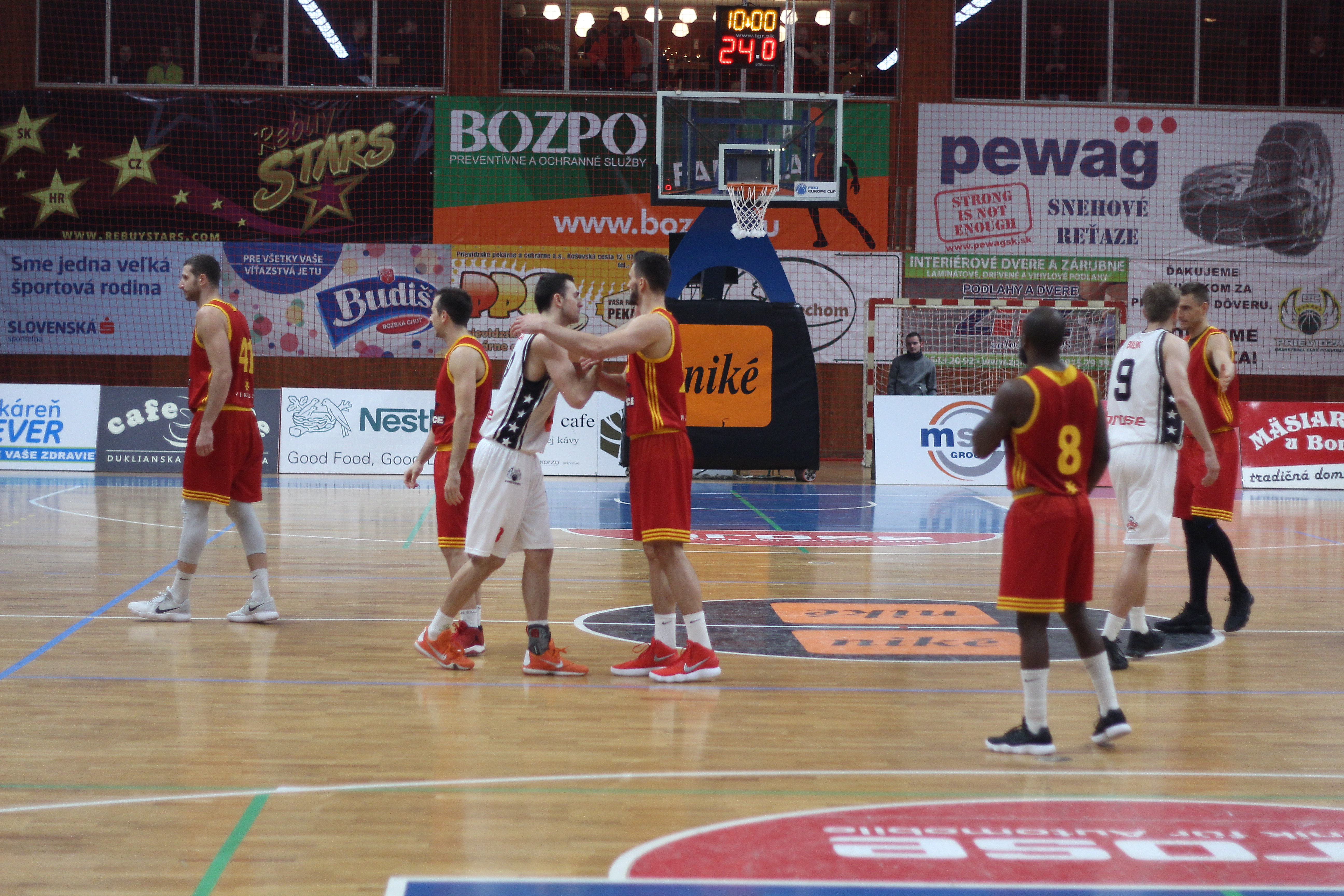 2. fotogaléria: BC Prievidza - KB Košice 95:99