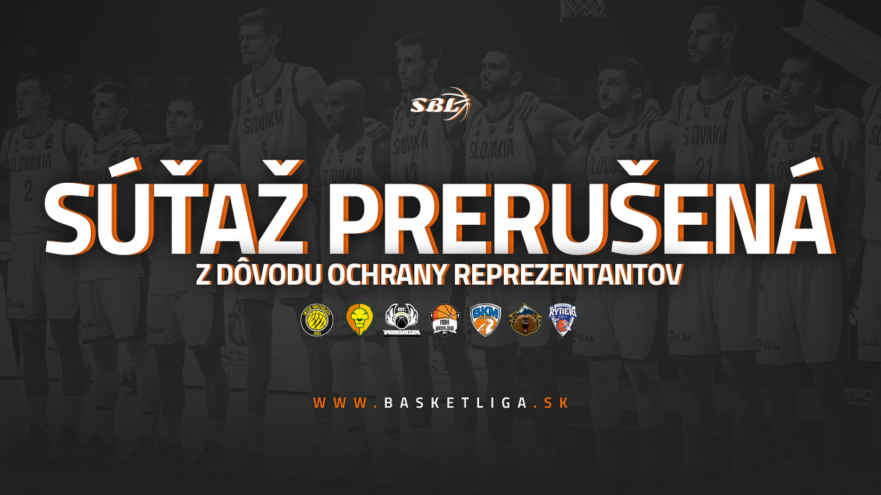 SBL prerušená do reprezentačnej prestávky