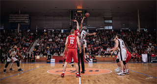 BC Prievidza- MBK Rieker Com-Therm Komárno 96:74 (foto: Vladimír Králik)