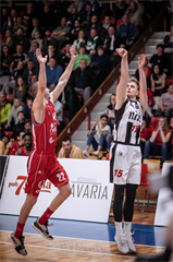 BC Prievidza- MBK Rieker Com-Therm Komárno 96:74 (foto: Vladimír Králik)