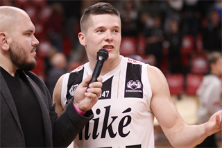 BC Prievidza – Patrioti Levice 105:81 (foto: Ladislav Szibilla)