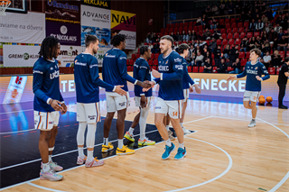 29. kolo TIPOS SBL: BC Prievidza - BKM Mimel Lučenec 83:90 (Vladimír Králik)