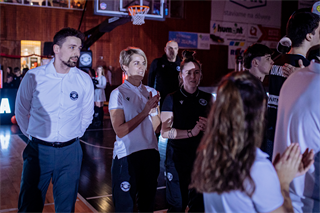 29. kolo TIPOS SBL: BC Prievidza - BKM Mimel Lučenec 83:90 (Vladimír Králik)