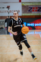 29. kolo TIPOS SBL: BC Prievidza - BKM Mimel Lučenec 83:90 (Vladimír Králik)