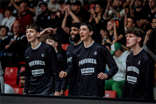 29. kolo TIPOS SBL: BC Prievidza - BKM Mimel Lučenec 83:90 (Vladimír Králik)