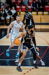 29. kolo TIPOS SBL: BC Prievidza - BKM Mimel Lučenec 83:90 (Vladimír Králik)