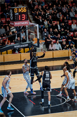 29. kolo TIPOS SBL: BC Prievidza - BKM Mimel Lučenec 83:90 (Vladimír Králik)