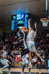 29. kolo TIPOS SBL: BC Prievidza - BKM Mimel Lučenec 83:90 (Vladimír Králik)