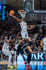 29. kolo TIPOS SBL: BC Prievidza - BKM Mimel Lučenec 83:90 (Vladimír Králik)