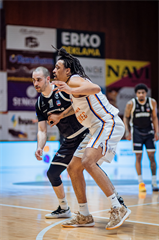 29. kolo TIPOS SBL: BC Prievidza - BKM Mimel Lučenec 83:90 (Vladimír Králik)