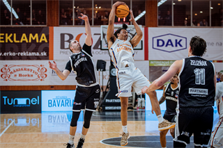 29. kolo TIPOS SBL: BC Prievidza - BKM Mimel Lučenec 83:90 (Vladimír Králik)