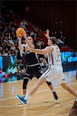 29. kolo TIPOS SBL: BC Prievidza - BKM Mimel Lučenec 83:90 (Vladimír Králik)