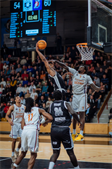 29. kolo TIPOS SBL: BC Prievidza - BKM Mimel Lučenec 83:90 (Vladimír Králik)
