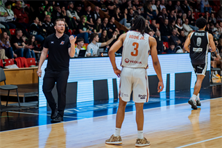 29. kolo TIPOS SBL: BC Prievidza - BKM Mimel Lučenec 83:90 (Vladimír Králik)