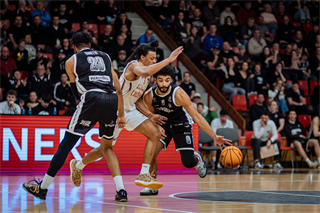 29. kolo TIPOS SBL: BC Prievidza - BKM Mimel Lučenec 83:90 (Vladimír Králik)