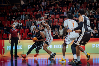 29. kolo TIPOS SBL: BC Prievidza - BKM Mimel Lučenec 83:90 (Vladimír Králik)