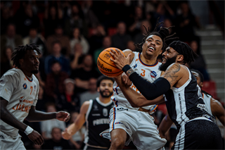 29. kolo TIPOS SBL: BC Prievidza - BKM Mimel Lučenec 83:90 (Vladimír Králik)