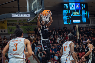 29. kolo TIPOS SBL: BC Prievidza - BKM Mimel Lučenec 83:90 (Vladimír Králik)