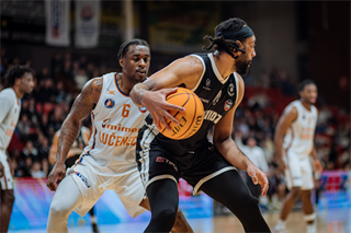 29. kolo TIPOS SBL: BC Prievidza - BKM Mimel Lučenec 83:90 (Vladimír Králik)