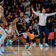 31. kolo TIPOS SBL: BC Prievidza - Spišskí Rytieri 110:77 (Vladimír Králik)
