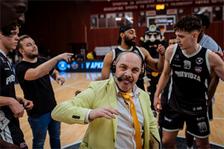 31. kolo TIPOS SBL: BC Prievidza - Spišskí Rytieri 110:77 (Vladimír Králik)