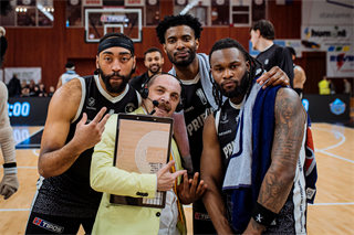 31. kolo TIPOS SBL: BC Prievidza - Spišskí Rytieri 110:77 (Vladimír Králik)