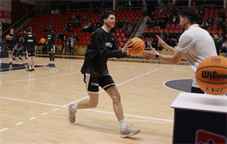 33. kolo TIPOS SBL: BC Prievidza : Iskra Svit 104:72 (Ladislav Szibilla)