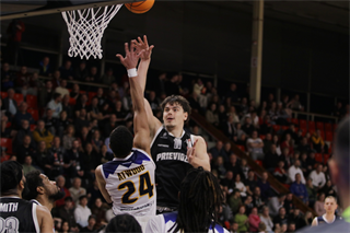 33. kolo TIPOS SBL: BC Prievidza : Iskra Svit 104:72 (Ladislav Szibilla)
