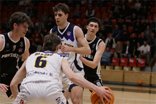 33. kolo TIPOS SBL: BC Prievidza : Iskra Svit 104:72 (Ladislav Szibilla)