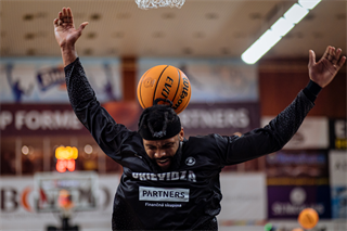 33. kolo TIPOS SBL: BC Prievidza - Iskra Svit 104:72 (Vladimír Králik)