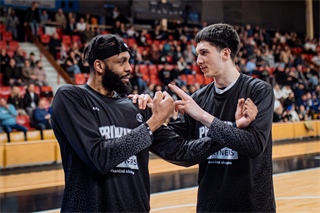 33. kolo TIPOS SBL: BC Prievidza - Iskra Svit 104:72 (Vladimír Králik)