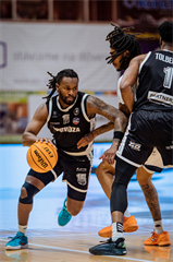 33. kolo TIPOS SBL: BC Prievidza - Iskra Svit 104:72 (Vladimír Králik)