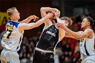 33. kolo TIPOS SBL: BC Prievidza - Iskra Svit 104:72 (Vladimír Králik)