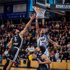 33. kolo TIPOS SBL: BC Prievidza - Iskra Svit 104:72 (Vladimír Králik)