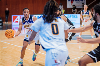 33. kolo TIPOS SBL: BC Prievidza - Iskra Svit 104:72 (Vladimír Králik)