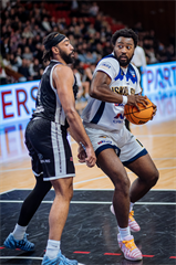 33. kolo TIPOS SBL: BC Prievidza - Iskra Svit 104:72 (Vladimír Králik)
