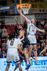 33. kolo TIPOS SBL: BC Prievidza - Iskra Svit 104:72 (Vladimír Králik)