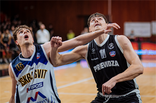 33. kolo TIPOS SBL: BC Prievidza - Iskra Svit 104:72 (Vladimír Králik)
