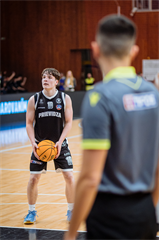 33. kolo TIPOS SBL: BC Prievidza - Iskra Svit 104:72 (Vladimír Králik)