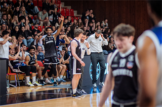 33. kolo TIPOS SBL: BC Prievidza - Iskra Svit 104:72 (Vladimír Králik)