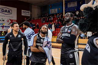 33. kolo TIPOS SBL: BC Prievidza - Iskra Svit 104:72 (Vladimír Králik)