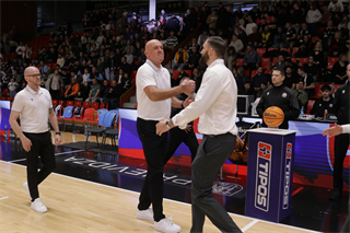 35. kolo TIPOS SBL: BC Prievidza : BC Slovan Bratislava 70:81 (Ladislav Szibilla)